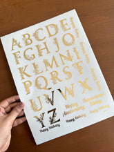 Abcd Sticker Sheet